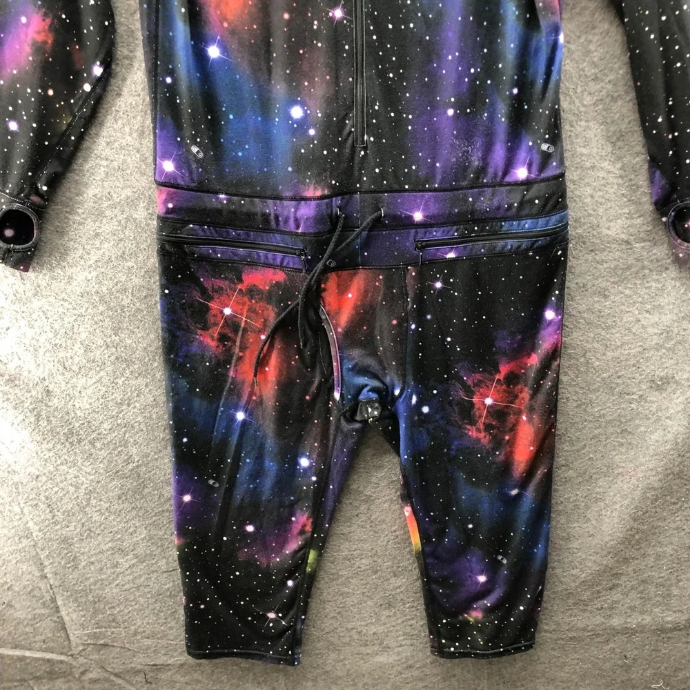 Airblaster Ninja Suit Galaxy One Piece Base Layer Mens XL Space Long Sleeve